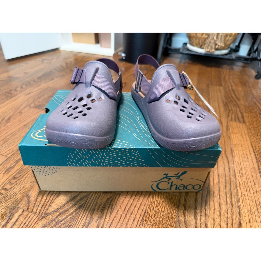 Chaco Chillos Clog Sparrow Purple EVA Slip On Sandals JCH109160 Womens 10